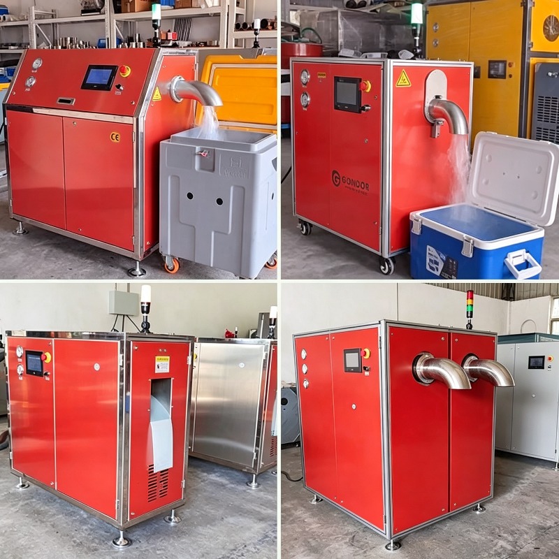 Commercial Ice Maker 100Kg - Food Grade Dry Ice Maker Machine