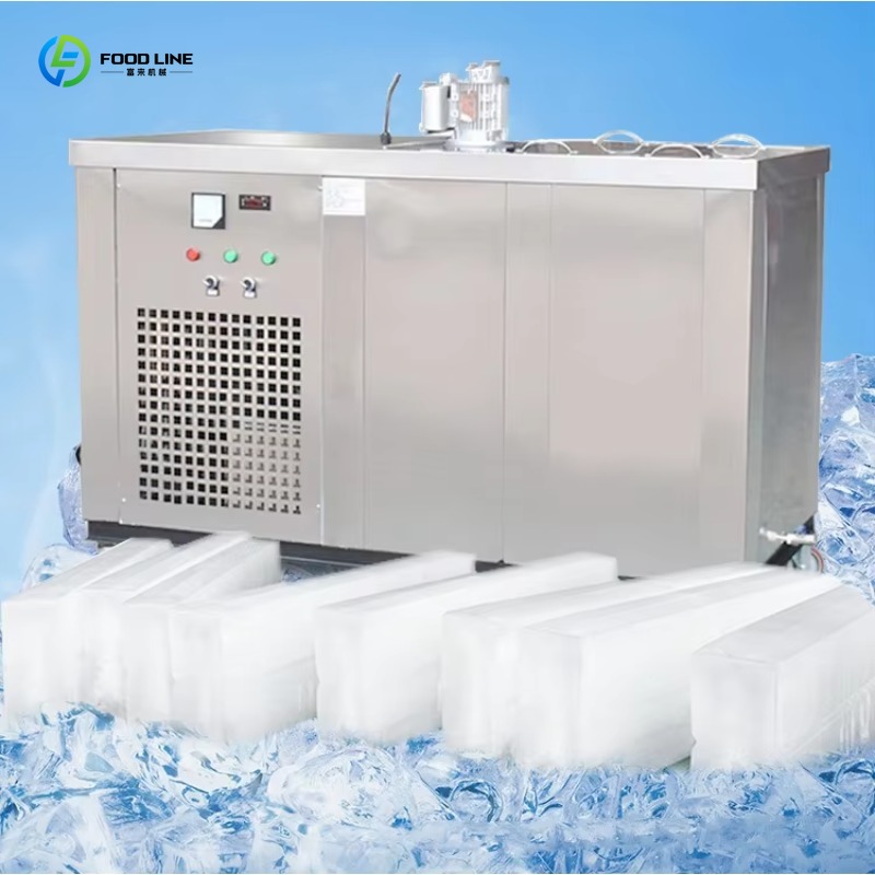 Block Ice Machine 1 Ton - Commercial 1 Ton Block Ice Making