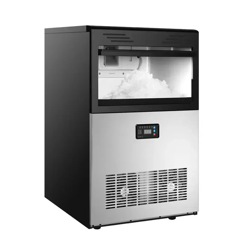 Commercial Ice Maker 100Kg - 100kg/24H 110-240V Automatic Commercial Cube ICE