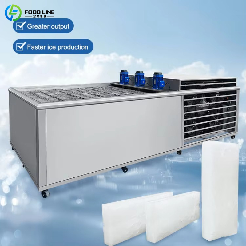 Block Ice Machine 1 Ton - Customized Ice Brick Machine Commercial Ice