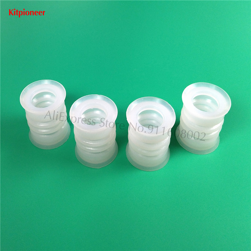 Countertop Ice Maker Commercial - 4 Sealing Sleeve Big Opening Tubes