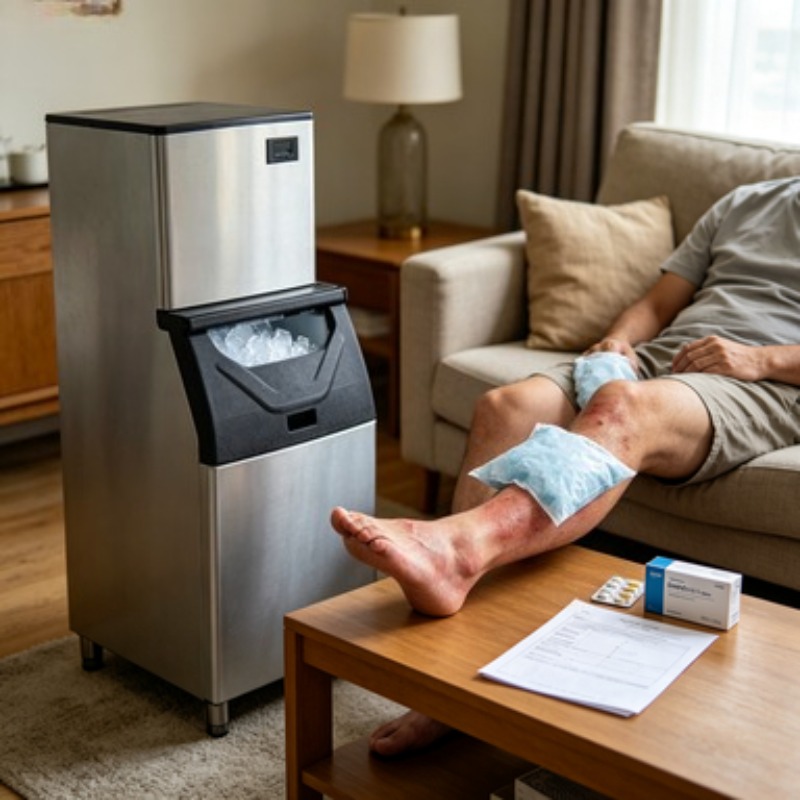 Commercial Ice Maker 200Kg Cube - Commercial Ice Maker Machine 200kg Ice