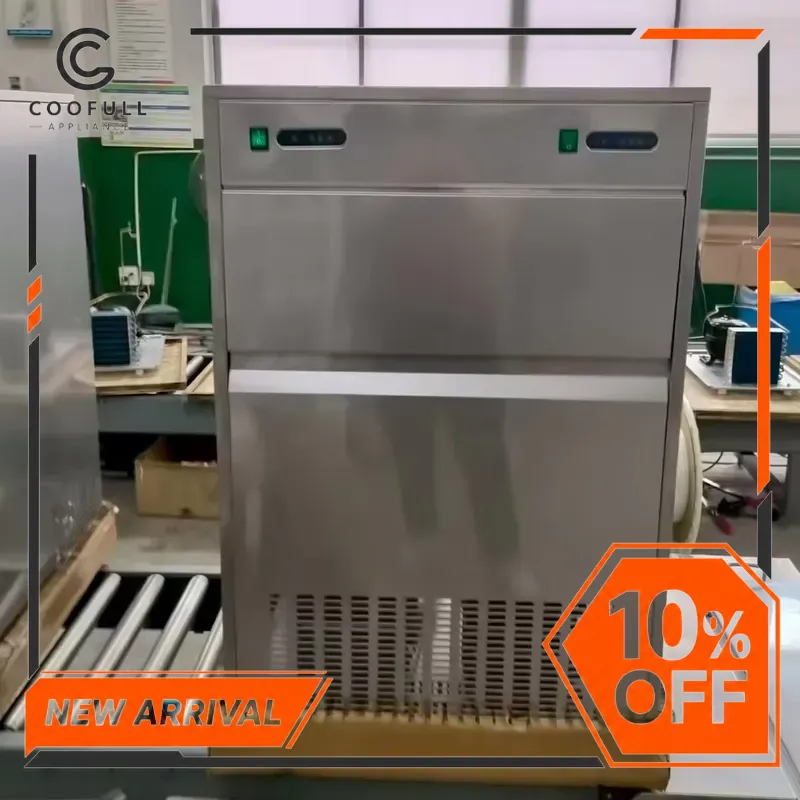 Commercial Ice Maker 100Kg - Commercial Ice Maker Machine 100kg 24h