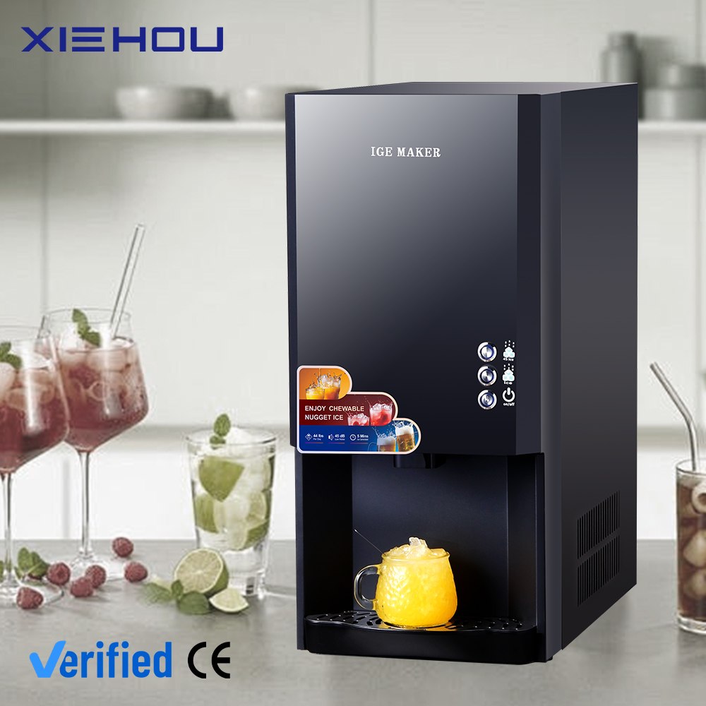 Ice Machine 50Kg Nugget - 50kg/24h Fast Freezing Nugget Ice Maker