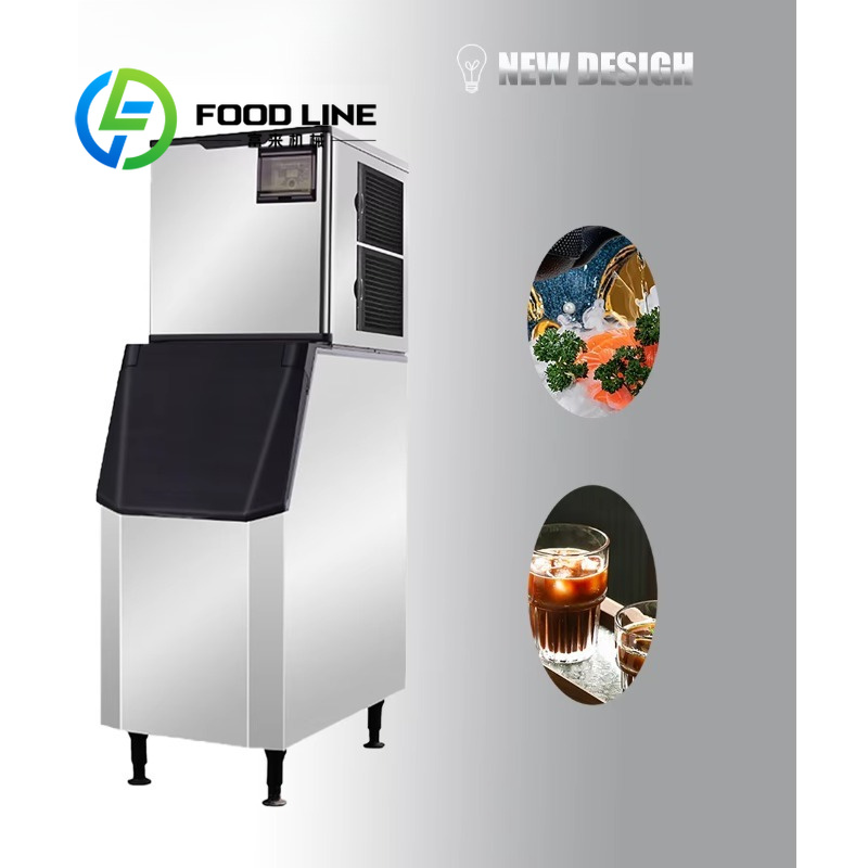 Ice Storage Bin 200Kg - Commercial Cube Ice Machine 200Kg Daily
