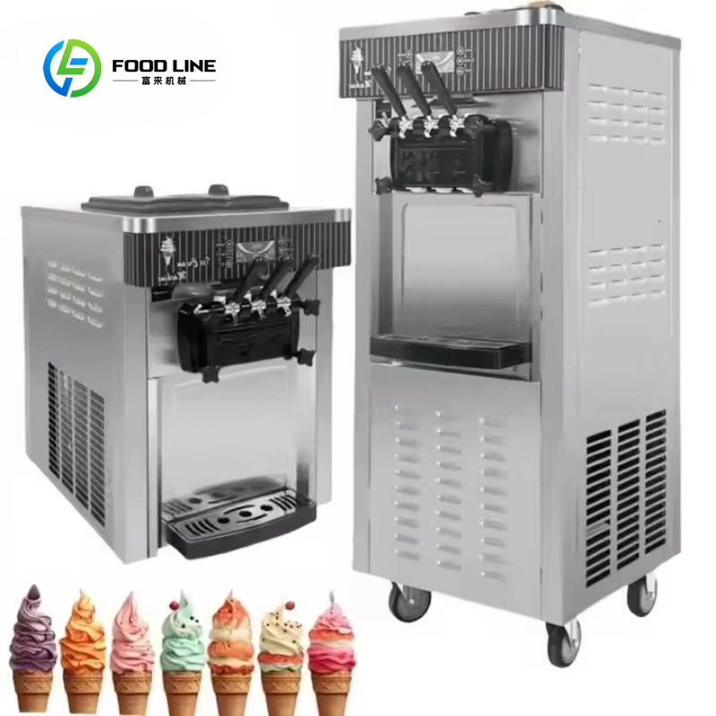 Countertop Ice Maker Commercial - Customized Vertical/Desktop 3 Flavors Self Cleaning