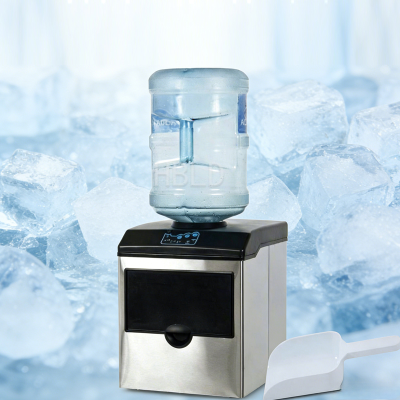 Ice Maker Machine 25Kg - HBLD Commercial Ice Maker for Milk