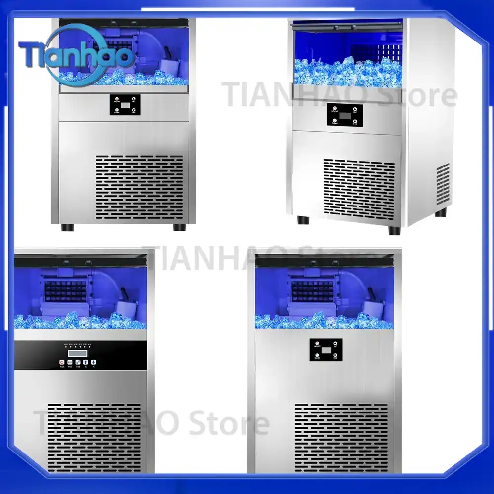 Ice Tube Machine 500Kg - Automatic Portable Clear Ice Tube Block