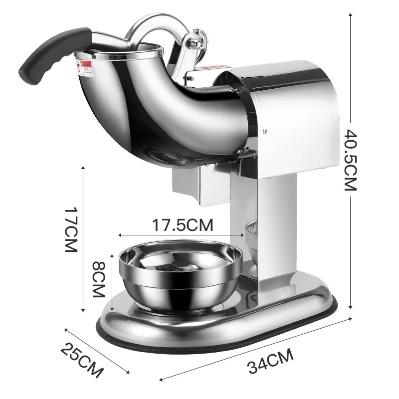 #110V/220V Stainless Steel Ice - Ice Crusher Machine Commercial 评论和价格