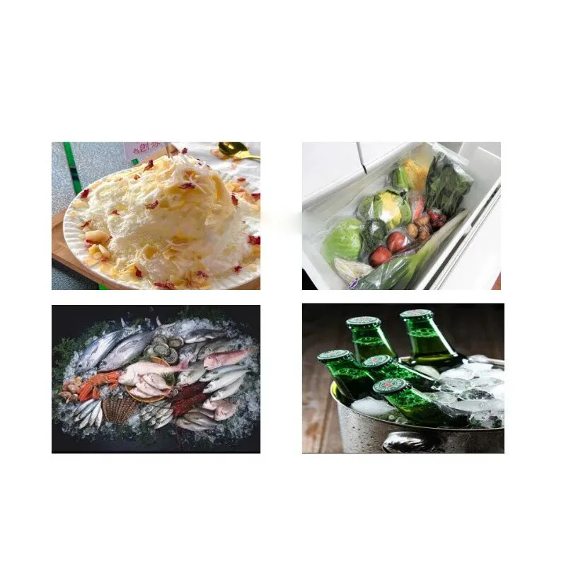 Industrial Stainless Steel Ice - Ice Crusher Machine Commercial 评论和价格