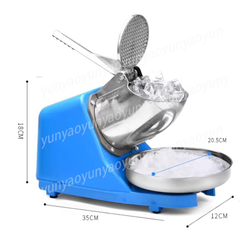 Double Blade High Power Electr - Ice Crusher Machine Commercial 评论和价格