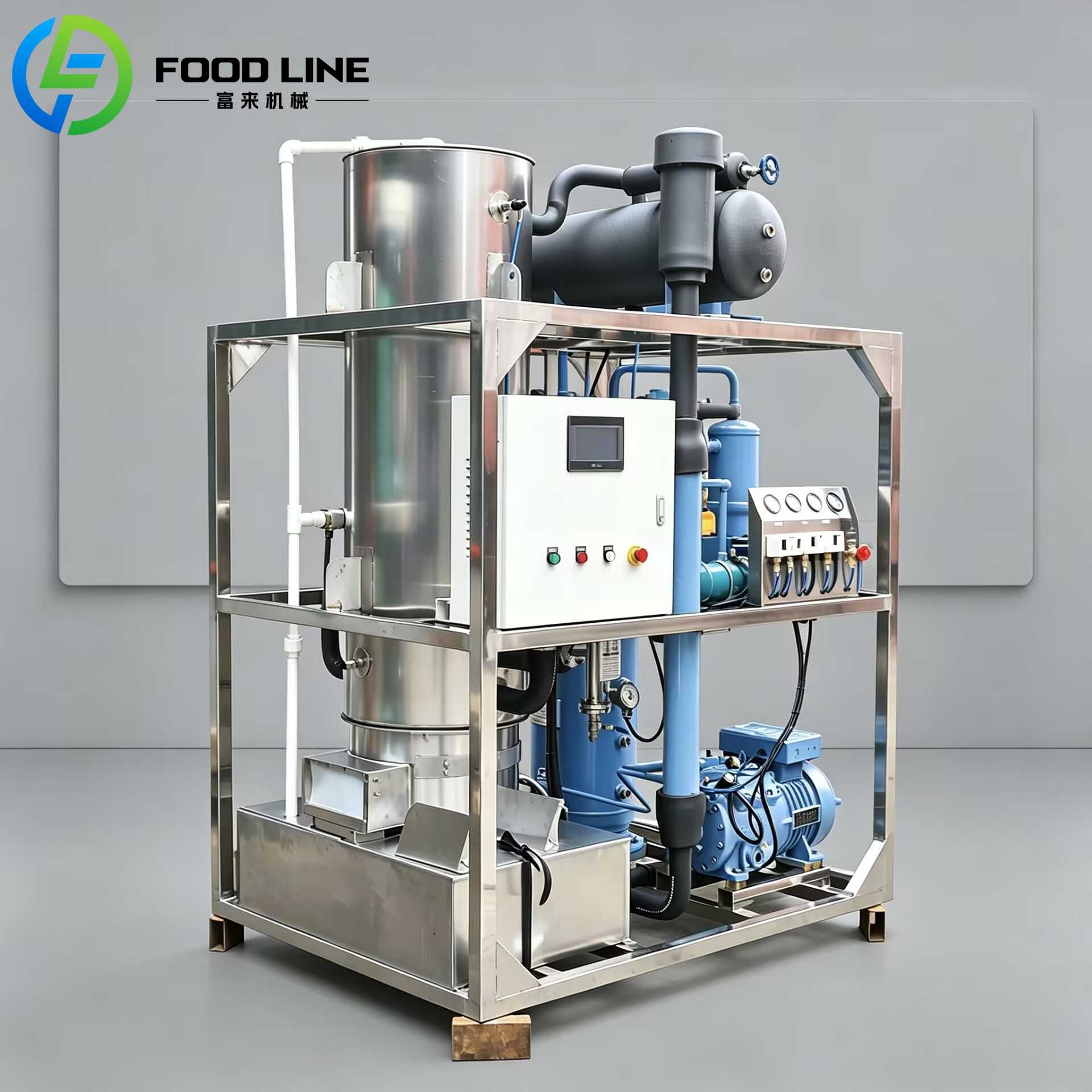 Tube Ice Maker Machine 500kg 1 - Ice Tube Machine 500Kg 评论和价格