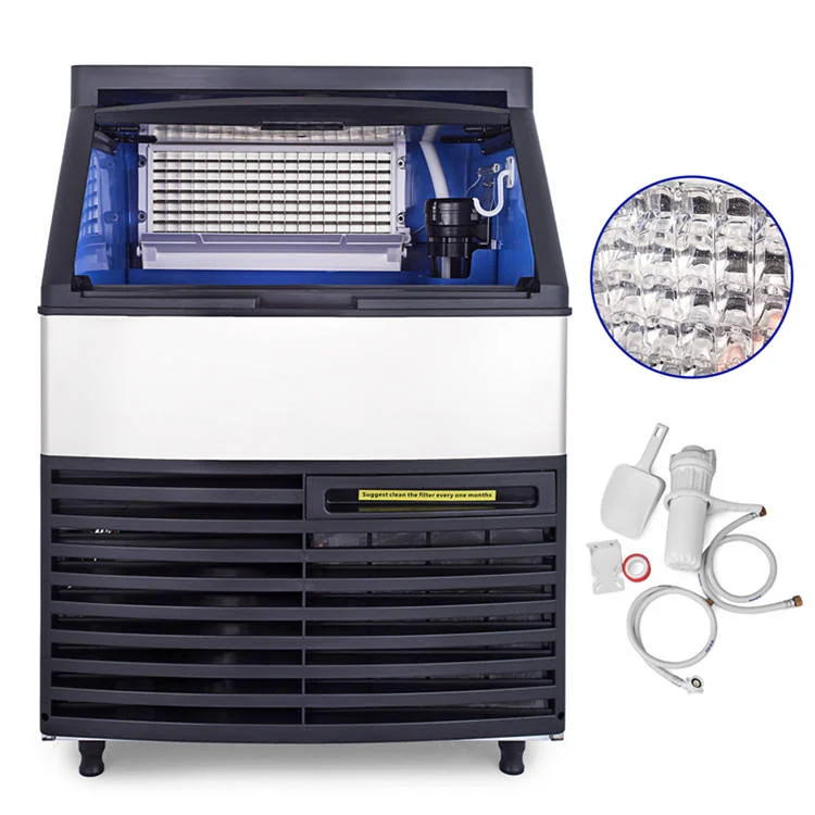 Stainless Steel+ABS Ice Maker  - Commercial Ice Maker 200Kg Cube 评论和价格