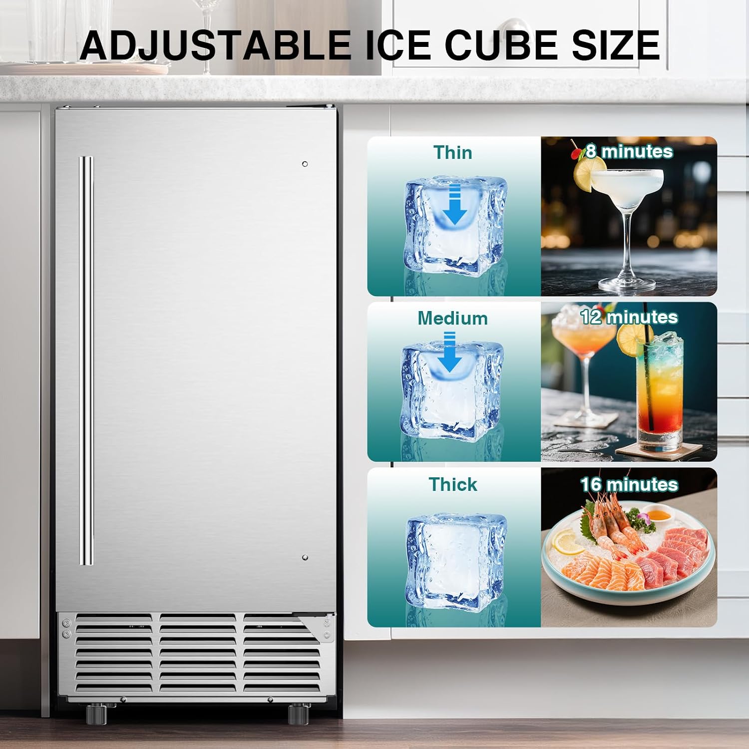 ETL Approval Commercial Under  - Commercial Ice Maker Air Cooled 评论和价格