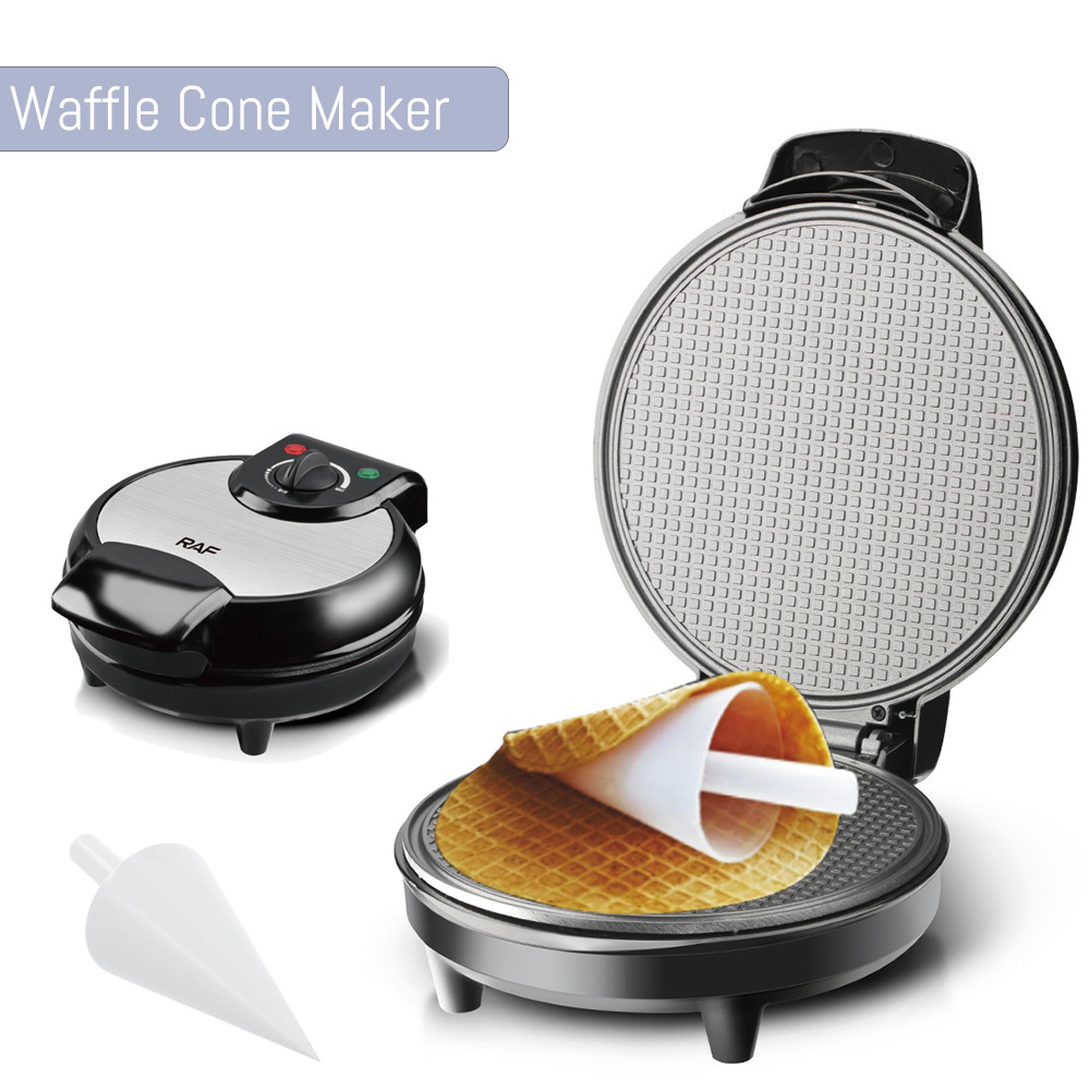 ELectric Waffle Cone Maker Mac - Countertop Ice Maker Commercial 评论和价格