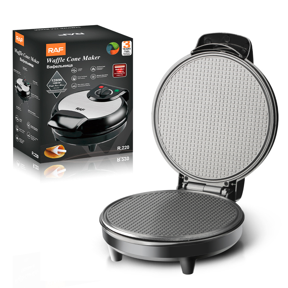 ELectric Waffle Cone Maker Mac - Countertop Ice Maker Commercial 评论和价格