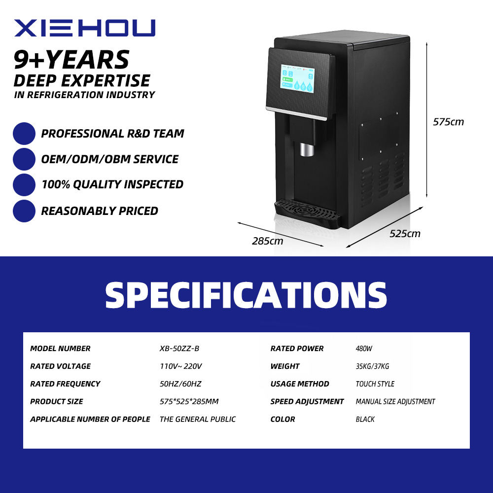 50kg/24h Nugget Ice Maker with - Ice Machine 50Kg Nugget 评论和价格
