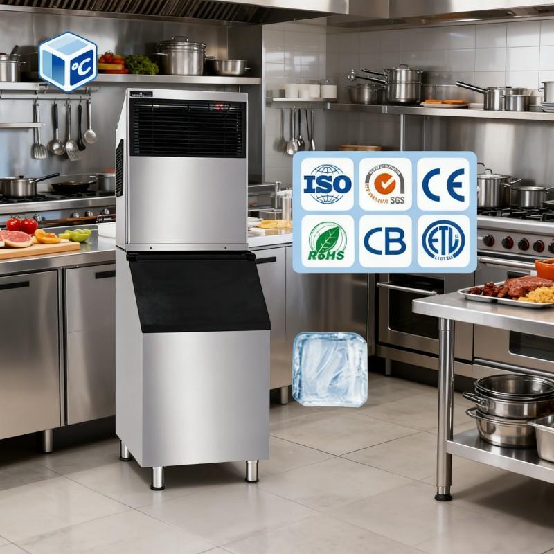 230kg/24h Big Ice Block Making - Commercial Ice Maker Air Cooled 评论和价格
