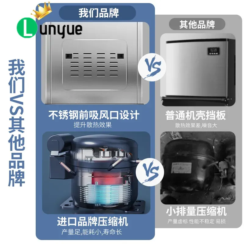 Commercial Snowflake Ice Machi - Commercial Ice Maker 100Kg 评论和价格