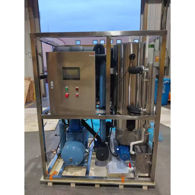 High Efficiency Water Cooled T - Ice Tube Machine 500Kg 评论和价格