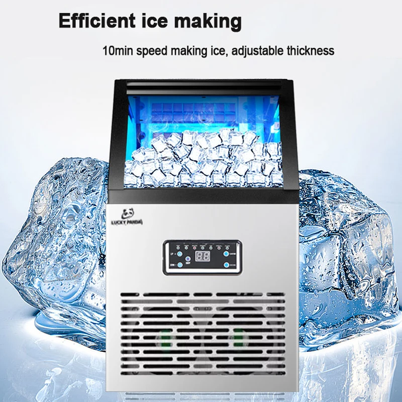 110V/220V Ice Maker Commercial - Commercial Ice Maker 100Kg 评论和价格