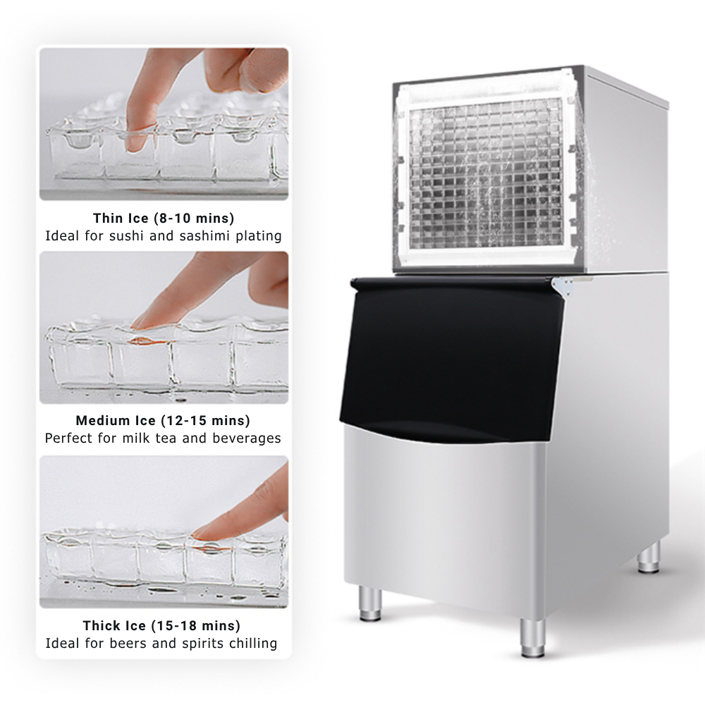 Commercial Ice Maker Machine 5 - Commercial Ice Maker 200Kg Cube 评论和价格