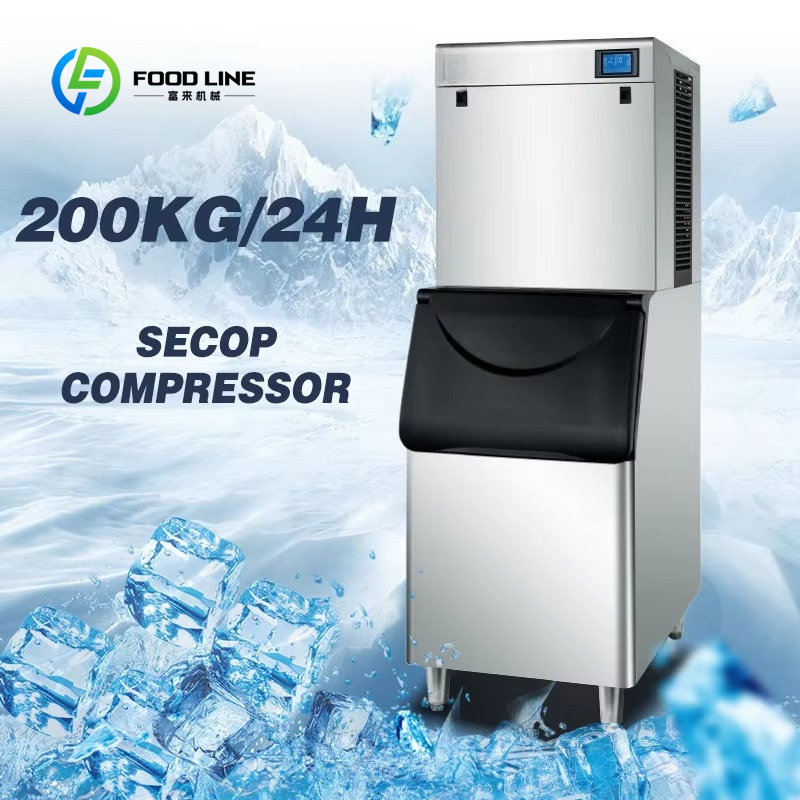 Customized Automatic Commercia - Commercial Ice Maker 200Kg Cube 评论和价格