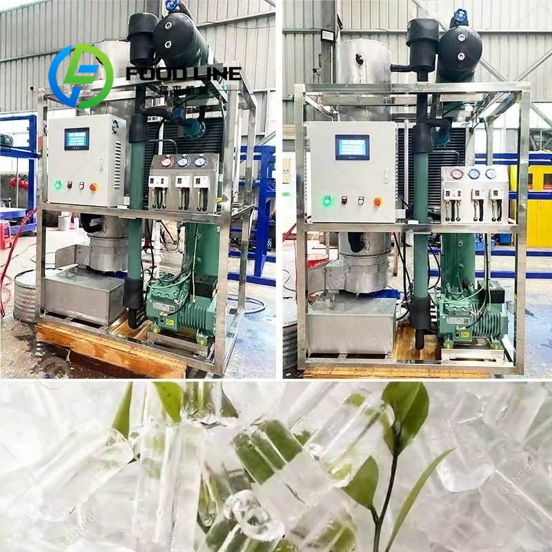 Customized Ice Tube Ice Cube M - Ice Tube Machine 500Kg 评论和价格