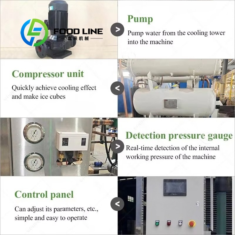 Customized 100kg-60Ton Tubular - Commercial Ice Maker 100Kg 评论和价格