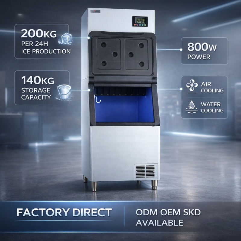 Industrial Ice Making Machine  - Commercial Ice Maker Air Cooled 评论和价格