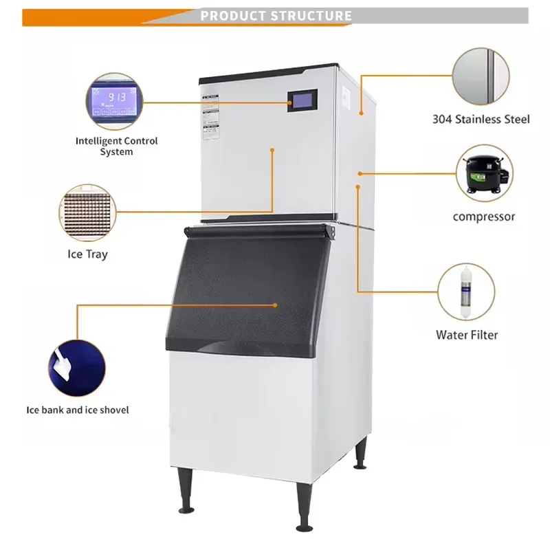 200KG Commercial Ice Maker Spl - Commercial Ice Maker 200Kg Cube 评论和价格