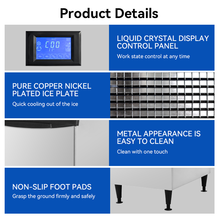 Factory ETL CE Automatic Comme - Commercial Ice Maker 200Kg Cube 评论和价格