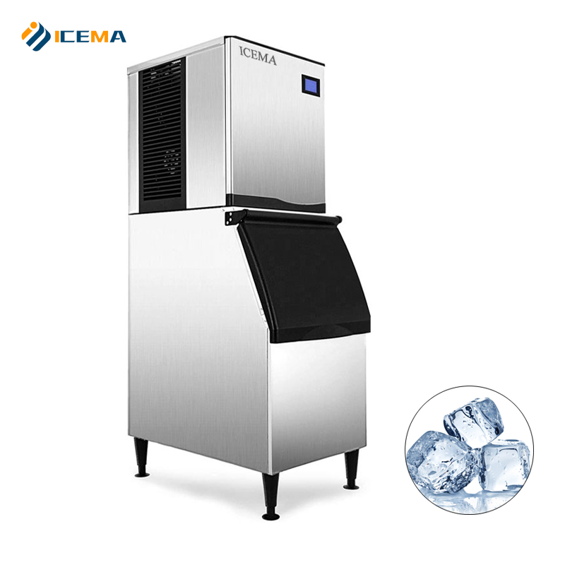 ICEMA Commercial 180kg 200kg 3 - Commercial Ice Maker 200Kg Cube 评论和价格