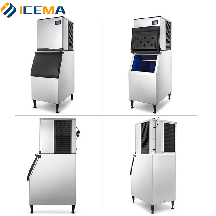 ICEMA Commercial 180kg 200kg 3 - Commercial Ice Maker 200Kg Cube 评论和价格