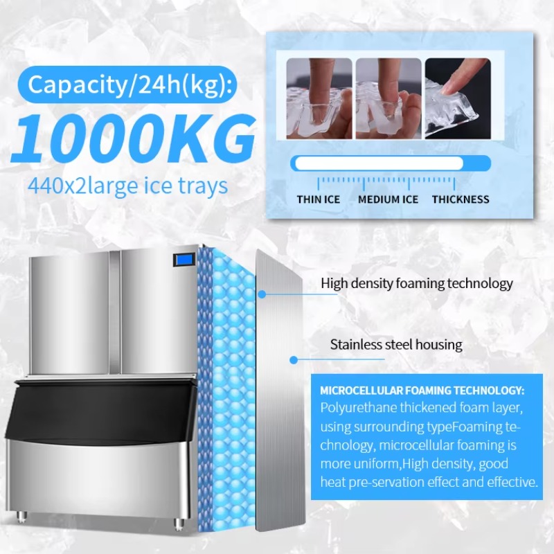 High Quality 500kg Ice Maker P - Ice Tube Machine 500Kg 评论和价格