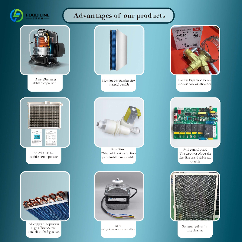 Commercial Ice Machine 200kg 2 - Commercial Ice Maker 200Kg Cube 评论和价格