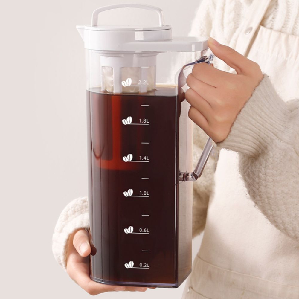 Large Capacity Cold Brew Coffe - Ice Maker Water Filter 评论和价格