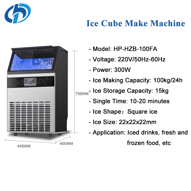 Ice Maker Machine 100kg Automa - Commercial Ice Maker 100Kg 评论和价格