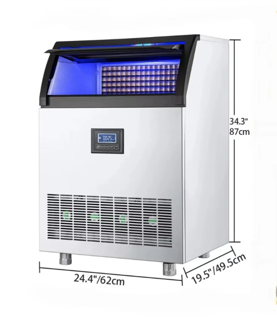 WeWork 120kg/24h Commercial Ic - Ice Maker Machine 25Kg 评论和价格