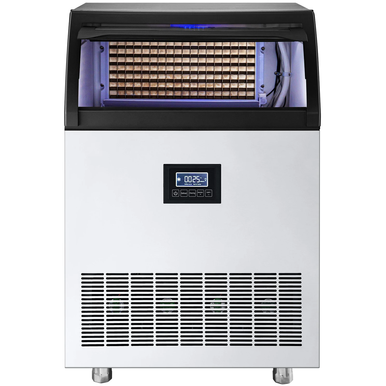 WeWork 120kg/24h Commercial Ic - Ice Maker Machine 25Kg 评论和价格